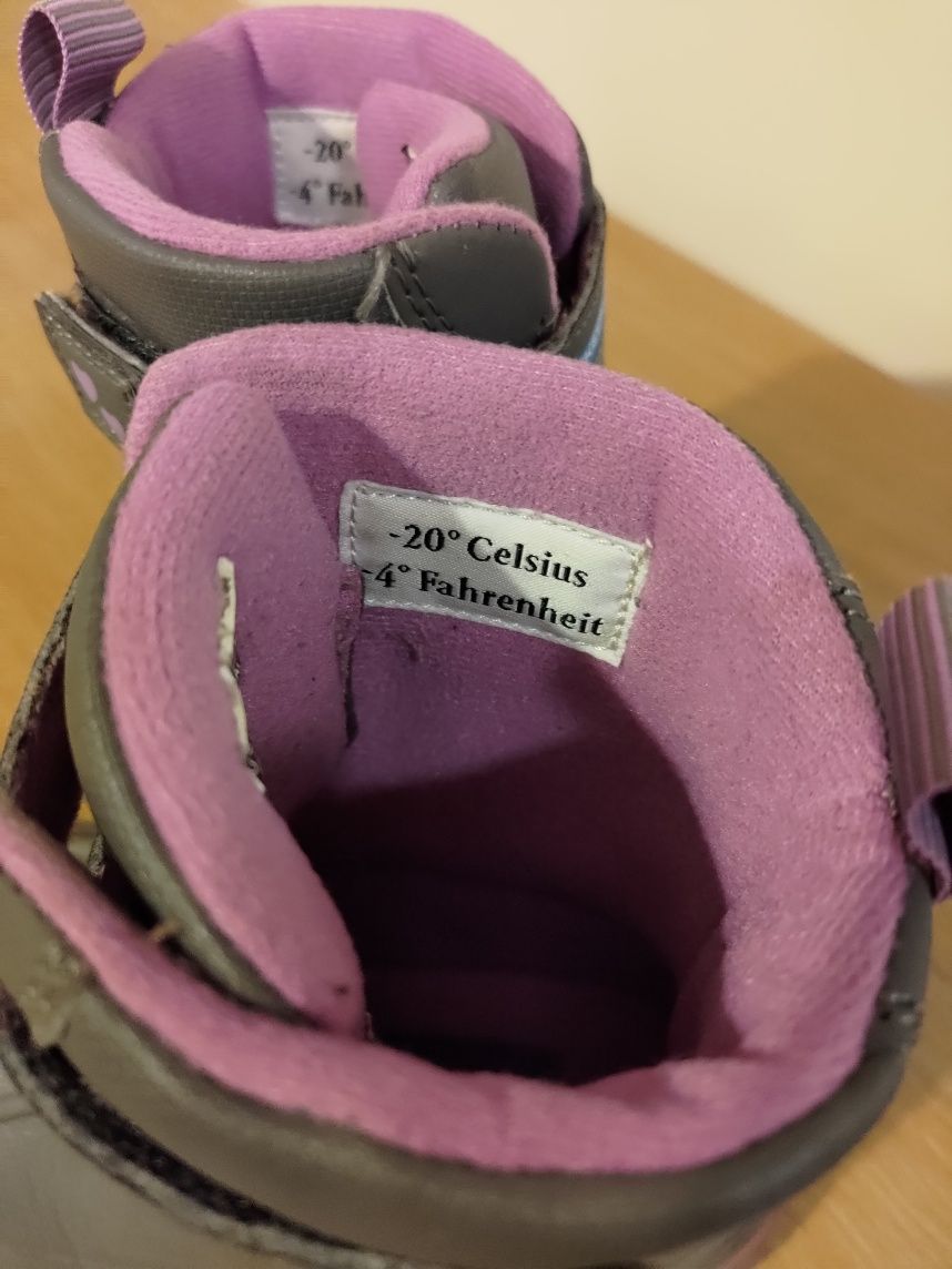 Śniegowce buty zimowe SKECHERS EUR25