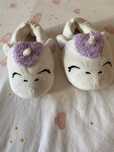 Pantufas unicórnio da Zara Home, Atmosphera e C&A (T 26, 28 e 29)