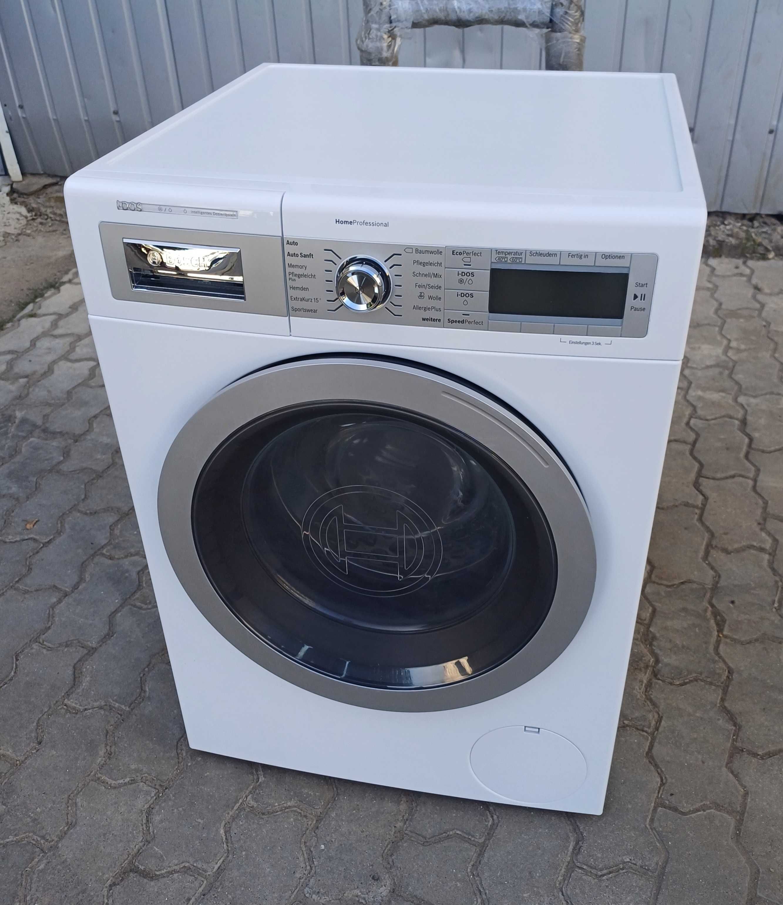 Пральна машина Bosch HomeProfessional WAY32842 система дозування i-Dos