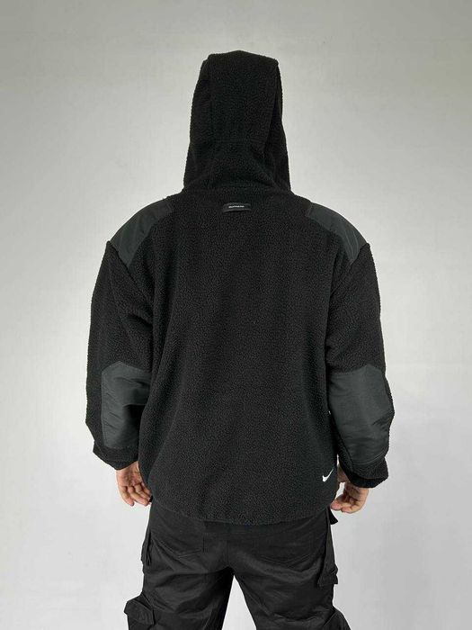 Nike ACG Supreme ninja fleece кофта худі шерпа флиска зипка черная М S