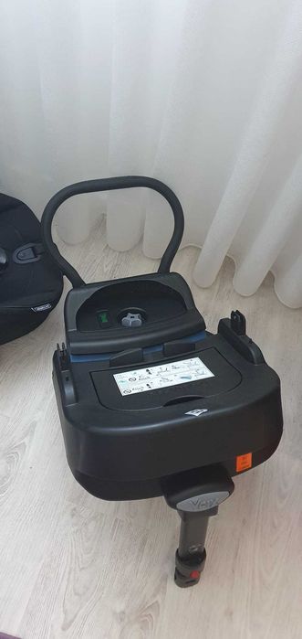 Carrinho Trio Bébécar V-pack Fumé Rose