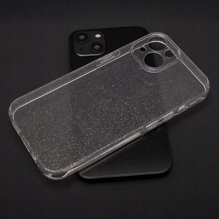 Plecki Izigsm Do Apple Iphone 16 Pro Bezbarwny Z Brokatem