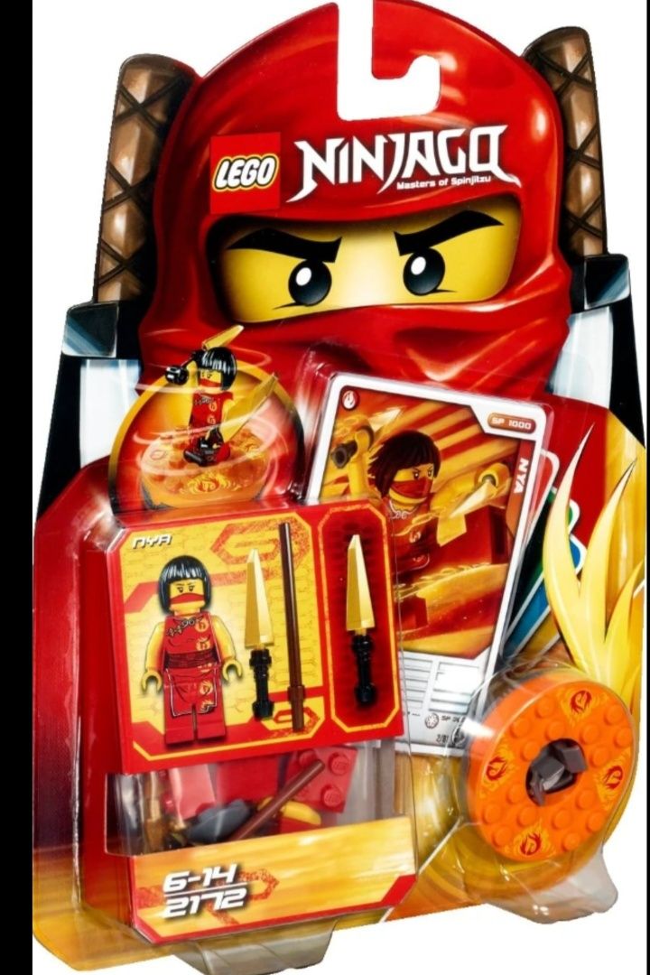 Lego ninjago 2 спинера 2011 года