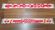 Szalik ŁKS Łódz , Lech Poznań , GKS Tychy , Zawisza Bydgoszcz