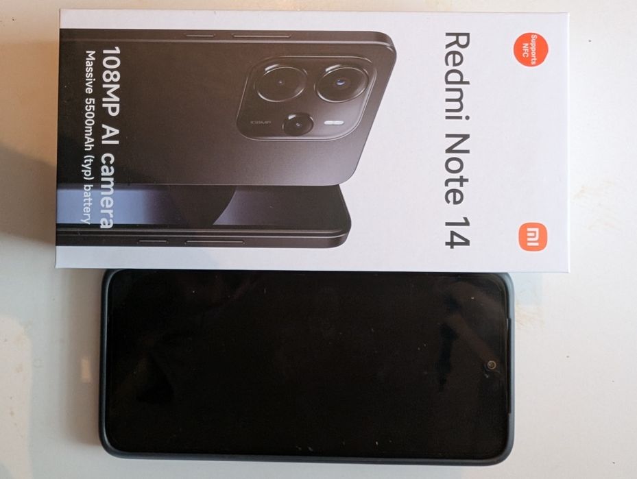 Redmi Note 14(128gb) e Redmi Watch 5 Active