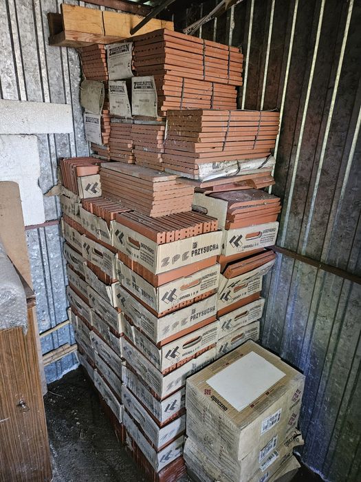 Płytki klinkierowe, parapet itp