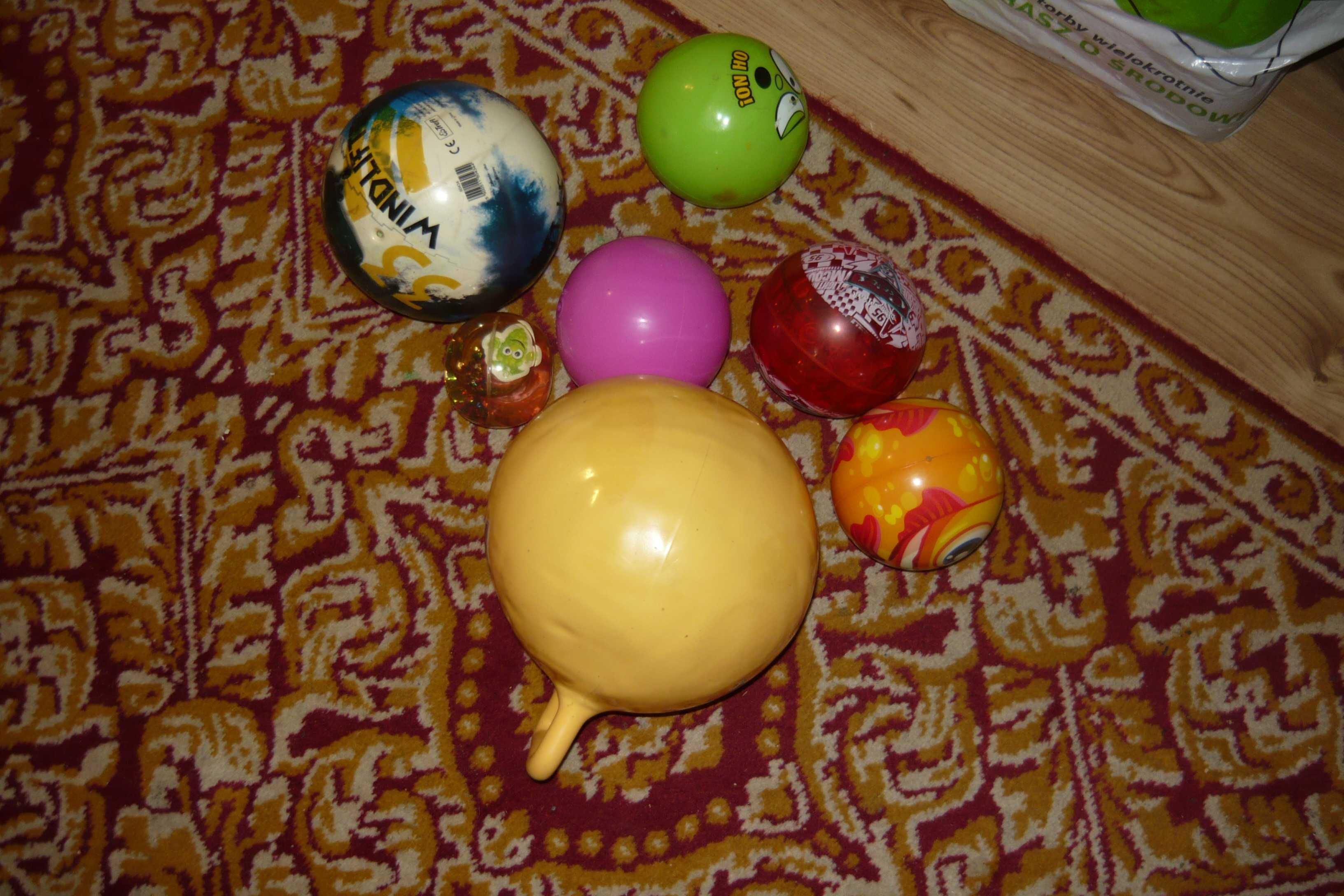 Zestaw piłek - piłka zmyłka i świecące