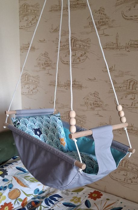 Дитяча гойдалка-гамак, колиска водонепроникна,
