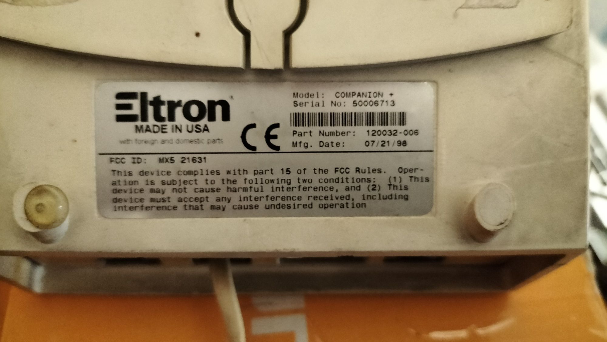 Impressora de Recibos Eltron