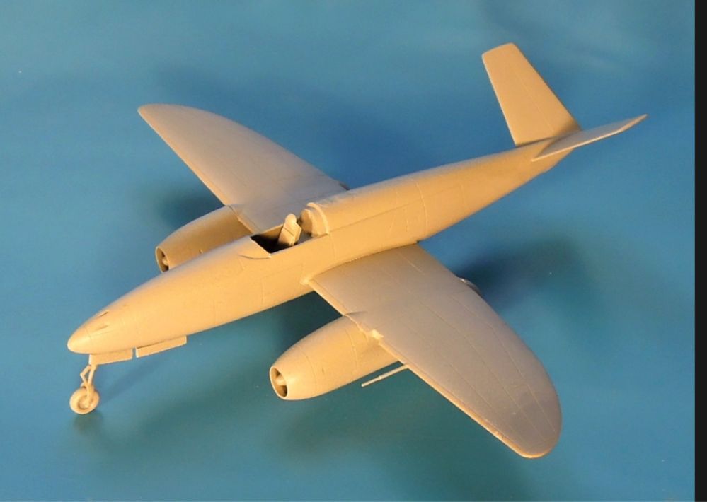 RS MODELS 92150 samolot HEINKEL HE-280 JUM skala 1/72