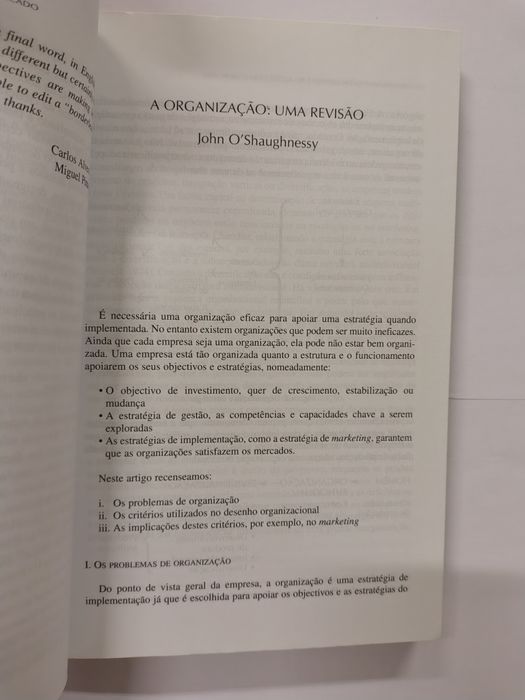 Determinates da Gestão e Relações com o Mercado, de Carlos A. Marques