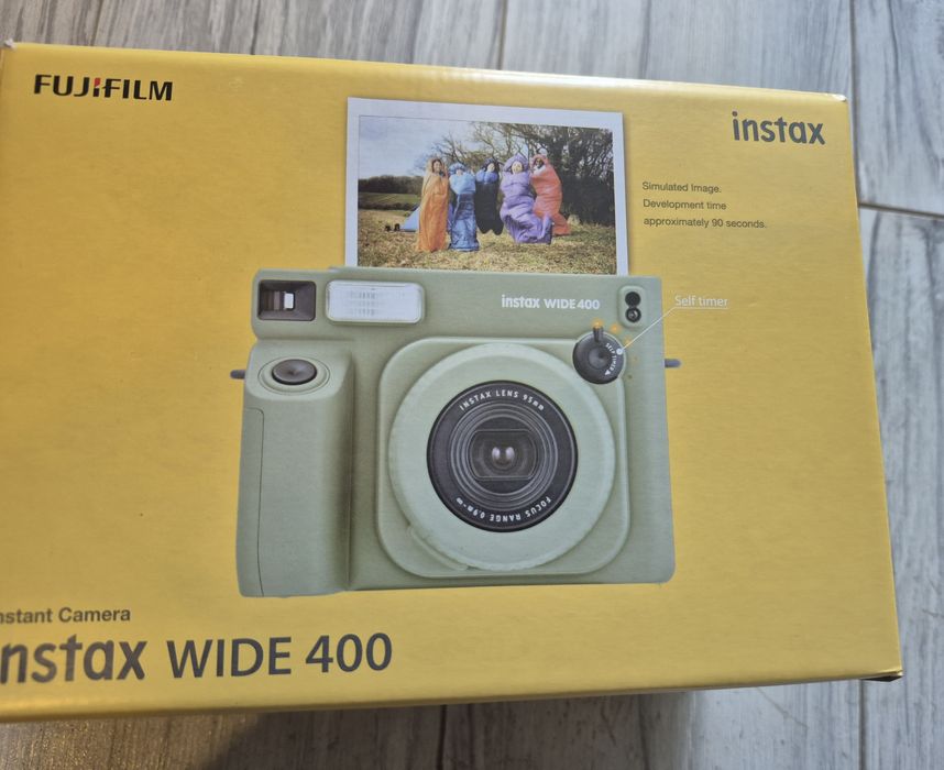Instax Wide 400 aparat natychmiastowy zielony
