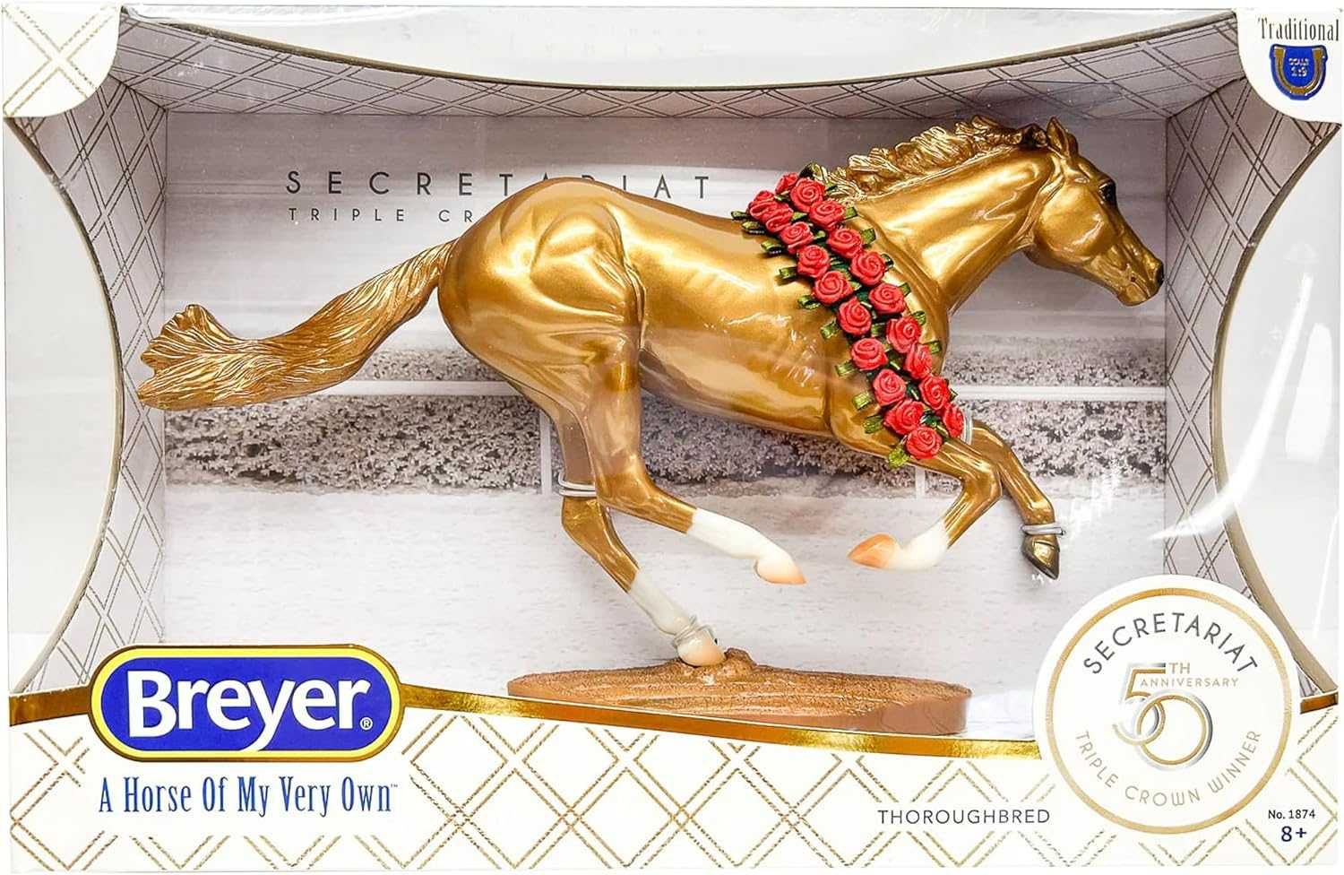 BREYER 1874 Secretariat golden anniversary, nowe