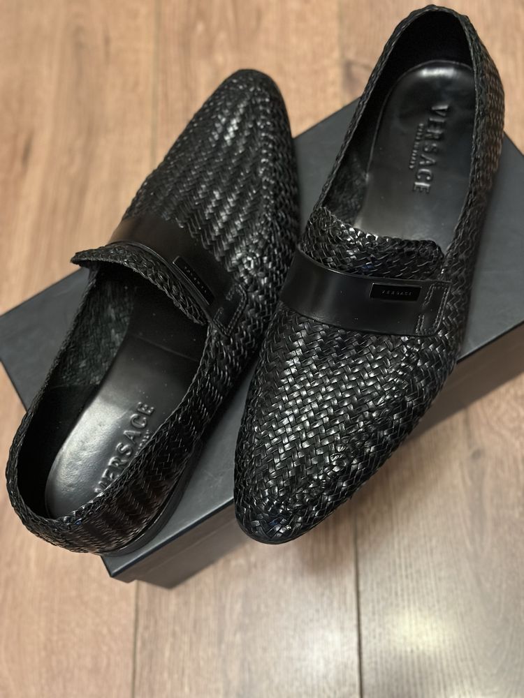 Туфли Versace оригинал. Натуральная кожа.