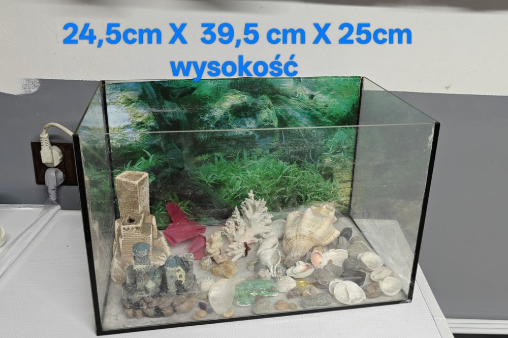 Akwarium 15 litrów // szczelne