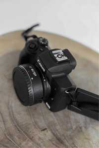 Aparat Canon M50 mark II + adapter i obiektyw