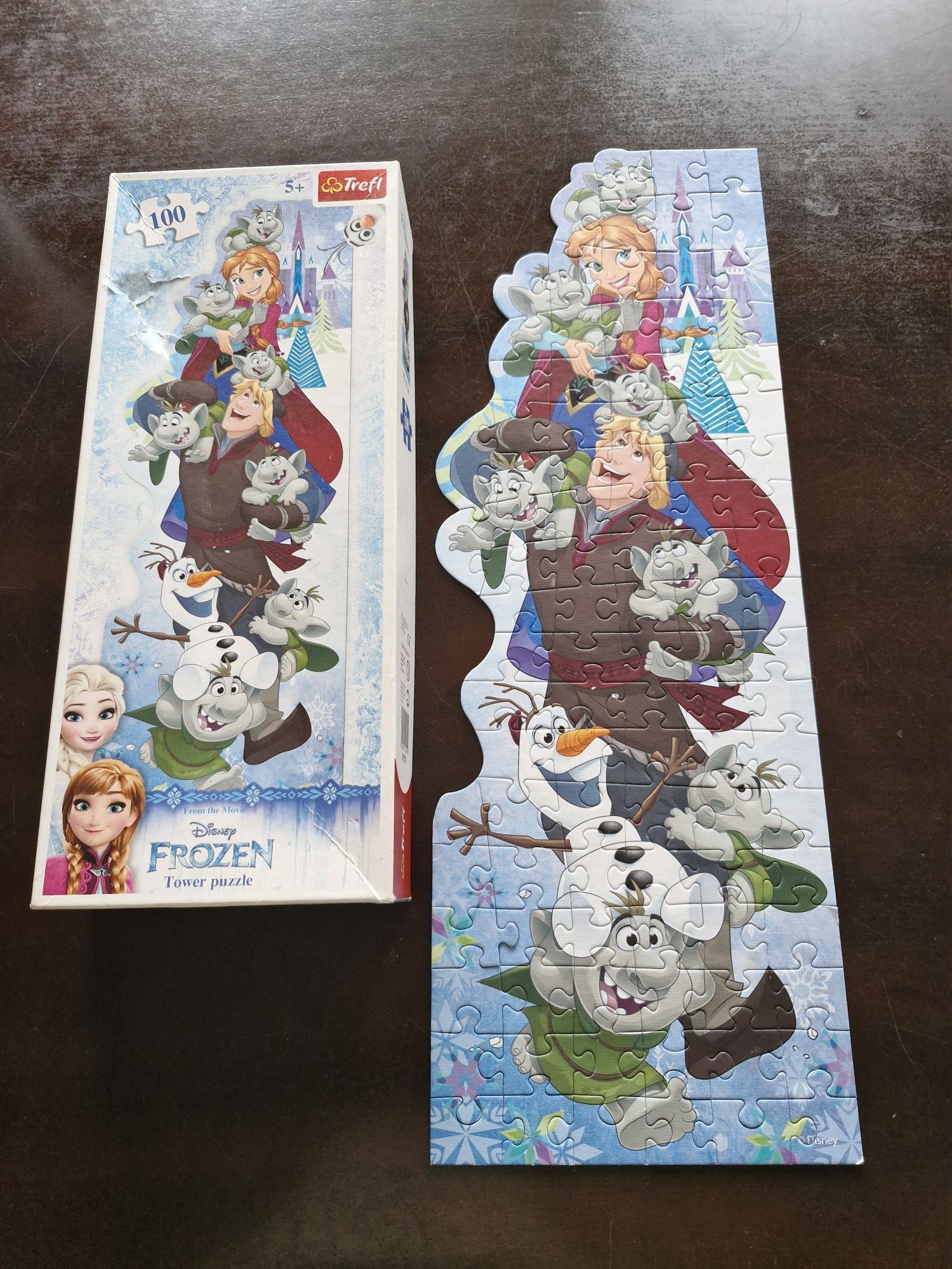 Puzzle frozen 100 szt