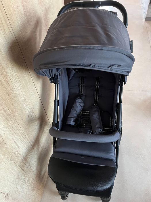 Wózek spacerowy spacerówka Kinderkraft składana TRIG 3 szara