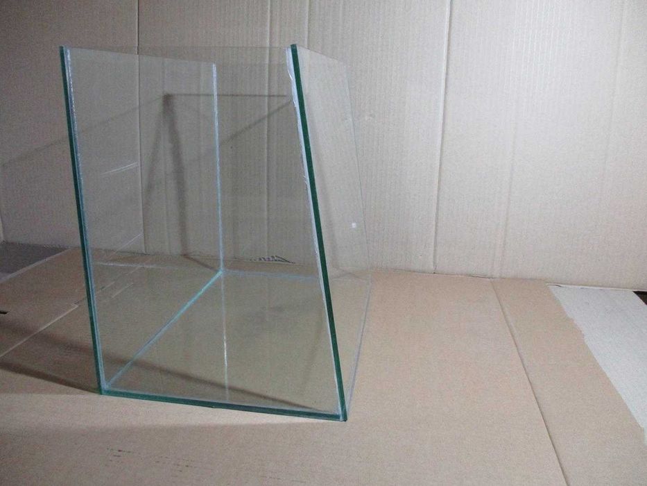 Akwarium Panorama 25L Proste pochylone 37x33x25