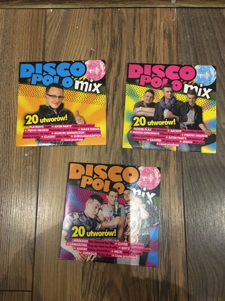CD disco polo mix 20 utworow