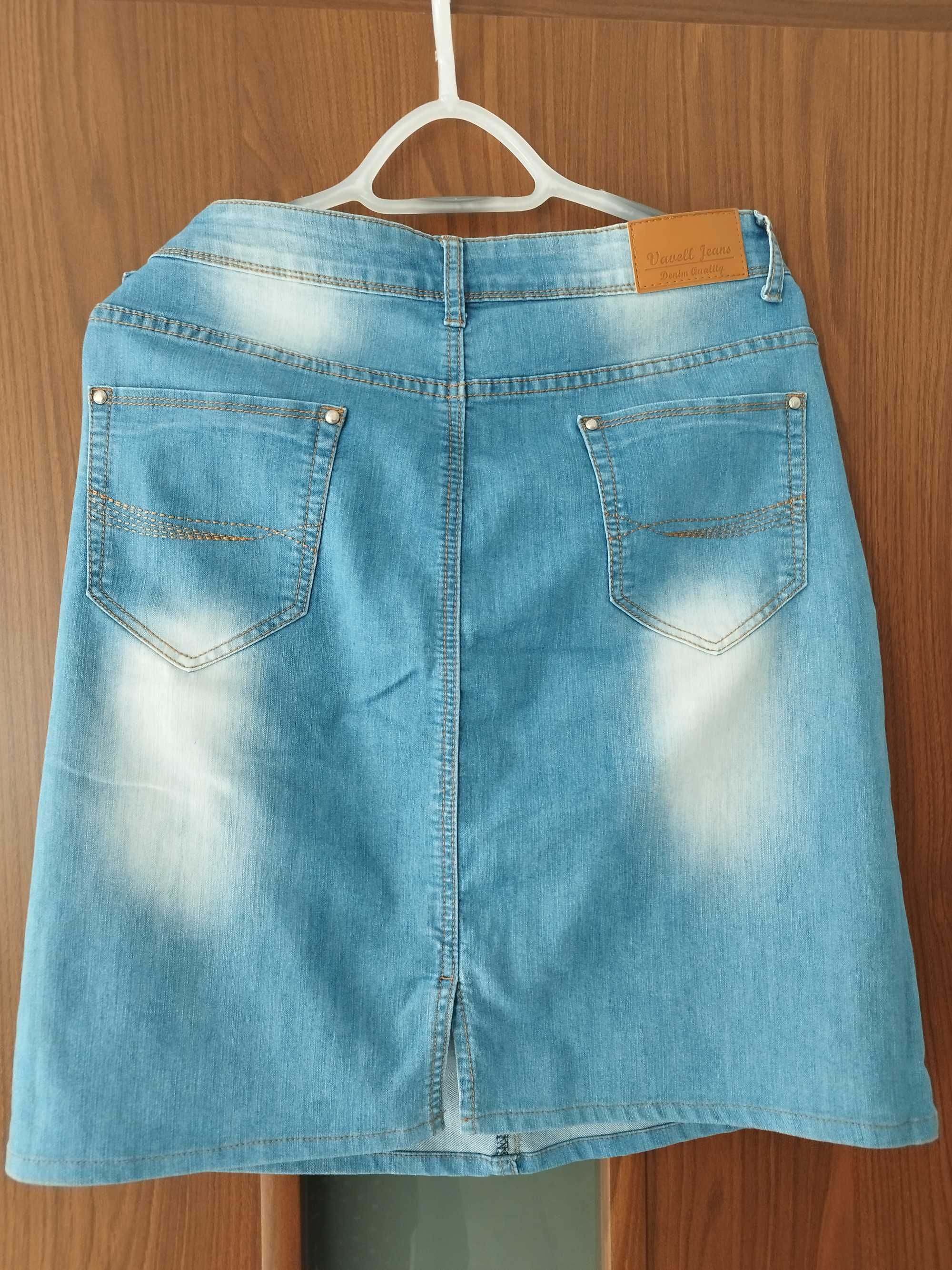 Spódnica jeansowa 48