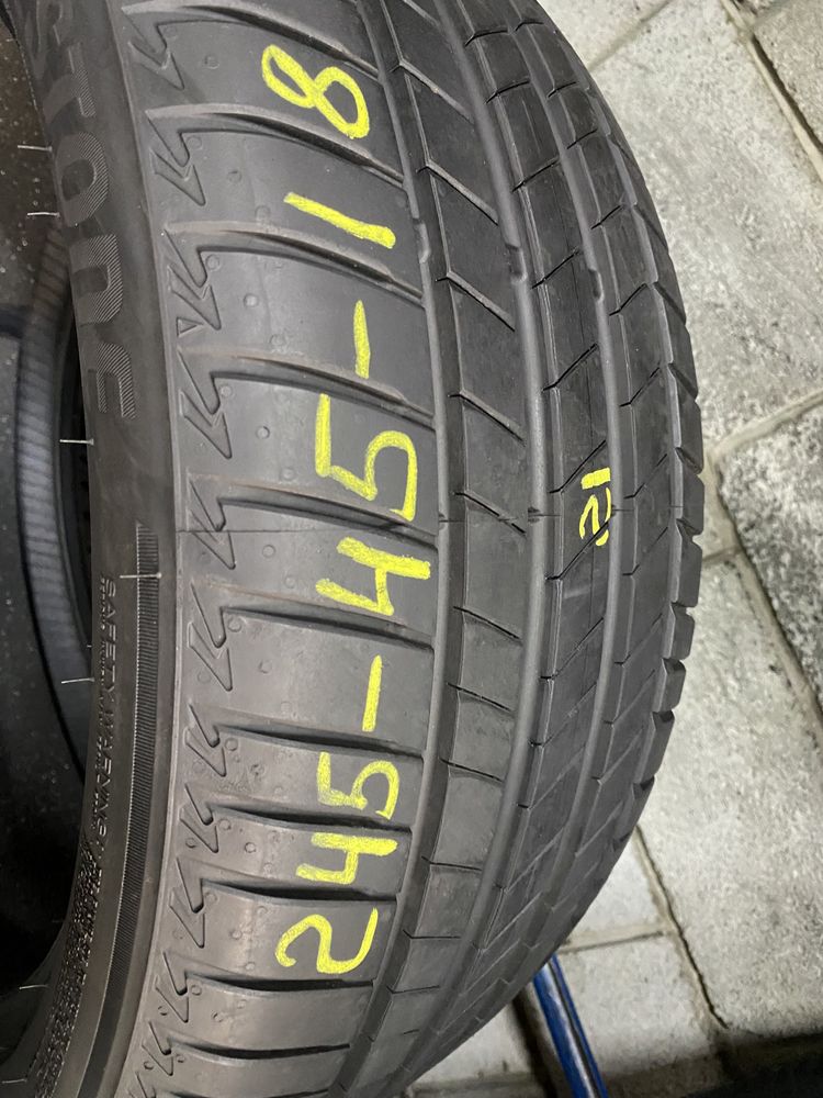 Літні шини 245/45 R18 BRIDGESTONE