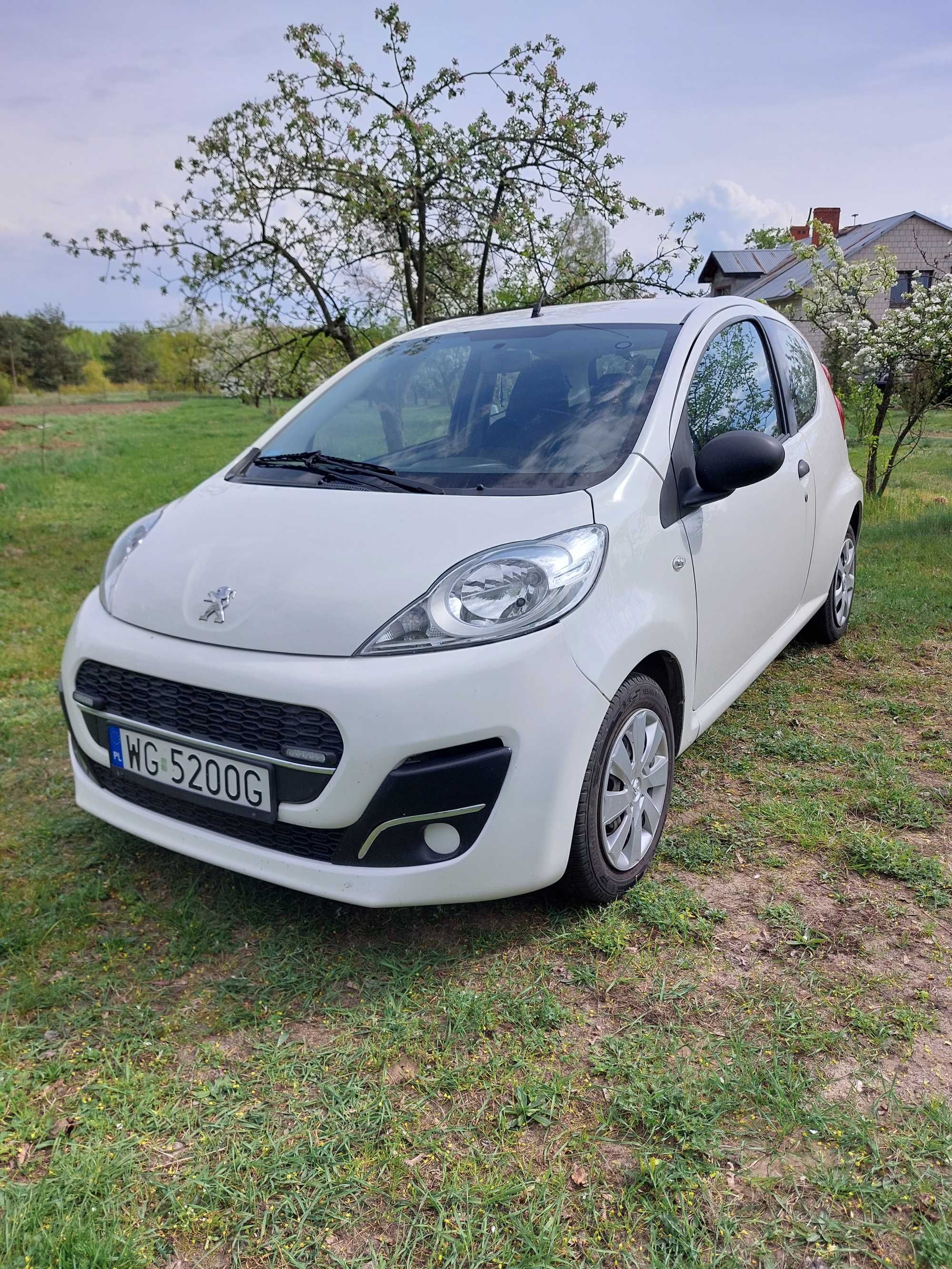 PEUGEOT 107 Bezyna światła Led zarejestrowany