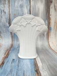 Ceramiczny wazon - rozłożysty - vintage - design