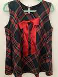 Vestido xadrez costureira