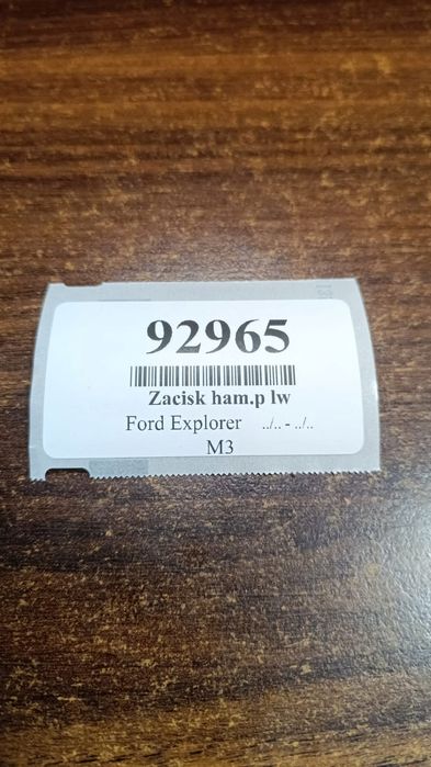 ford explorer 4.0 zacisk hamulcowy lewy przód