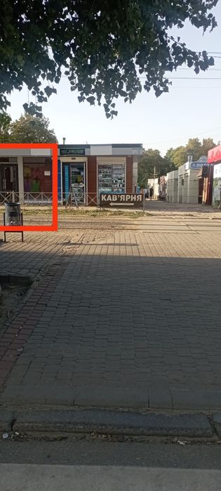 Аренда 21м.Фасад рынка 602мр