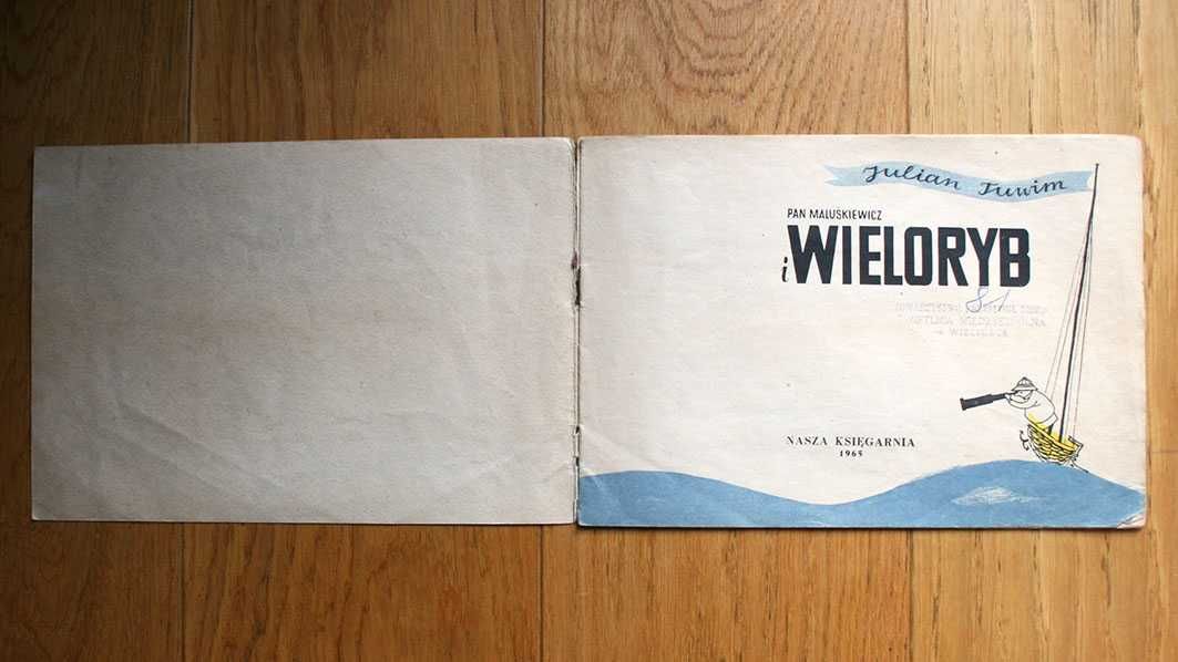 Julian Tuwim. Pan Maluśkiewicz i Wieloryb (Il. Bohdan Butenko) 1965