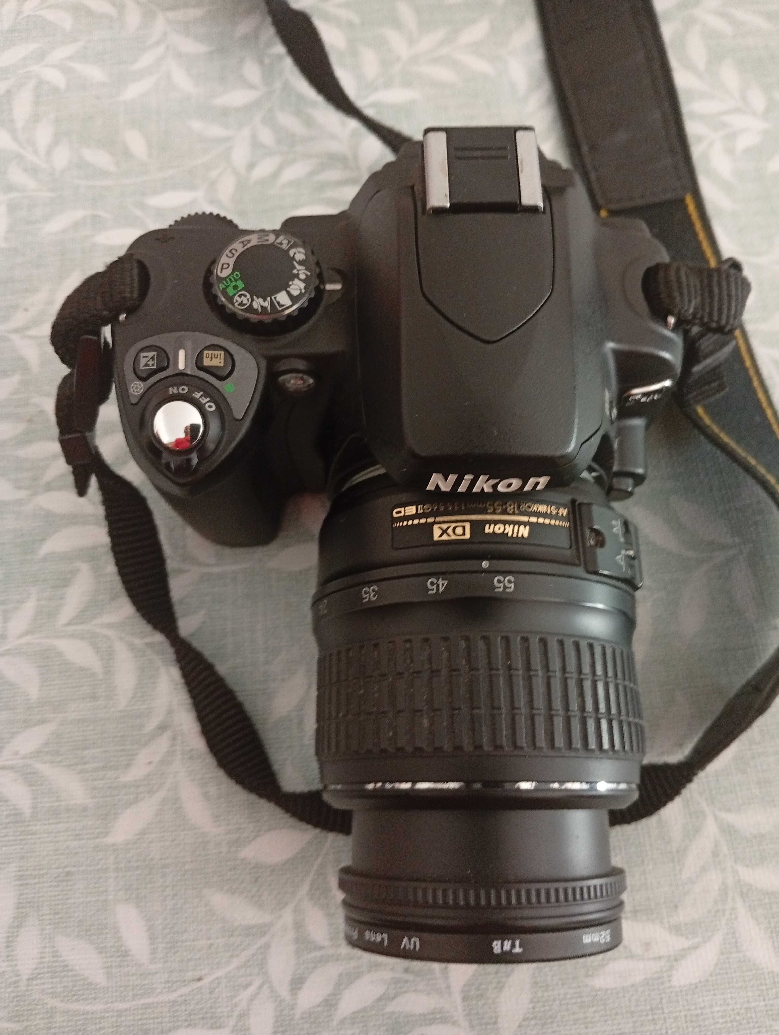 Nikon como nova com bolsa tudo completo