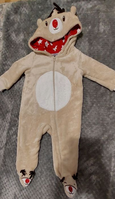 Strój renifera, świąteczny, Rozmiar .68