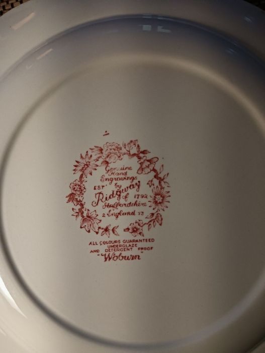 Prato Inglês Ridgway