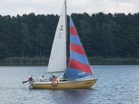 Sprzedam s/y Kamiros jacht żaglowy, silnik Mercury 4 z przyczepą