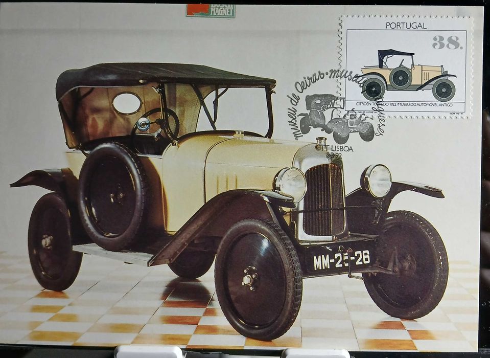 Série Completa CTT: “ 1992 – Museu do Automóvel Antigo “