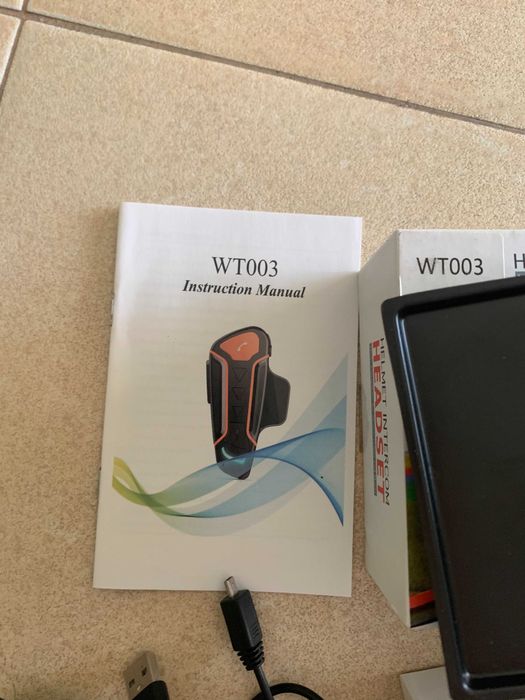 Helmet intercom headset wt003 Full-Duplex Intercomunicador