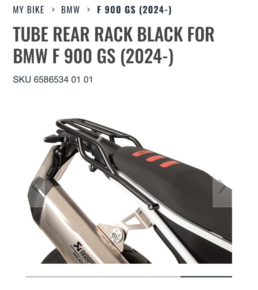 Suporte top case Bmw f900gs