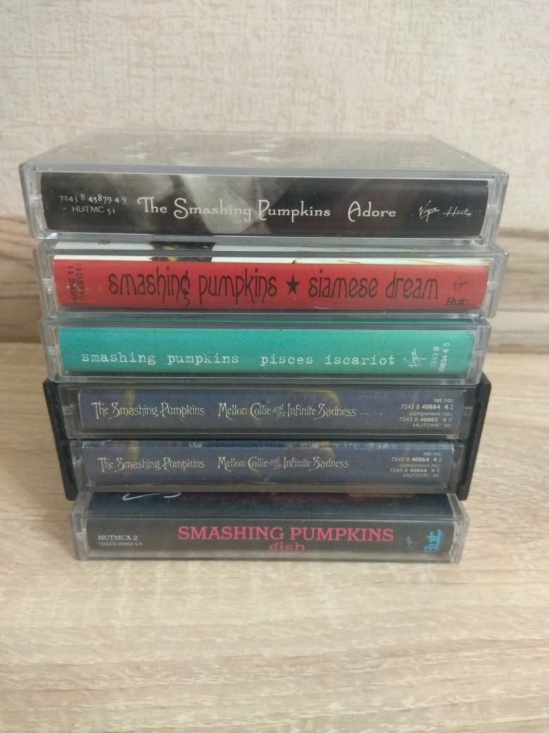 Smashing Pumpkins kolekcja kaset audio