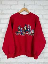 Bluza acme clothing looney tunes 90's; vintage crewneck 1993