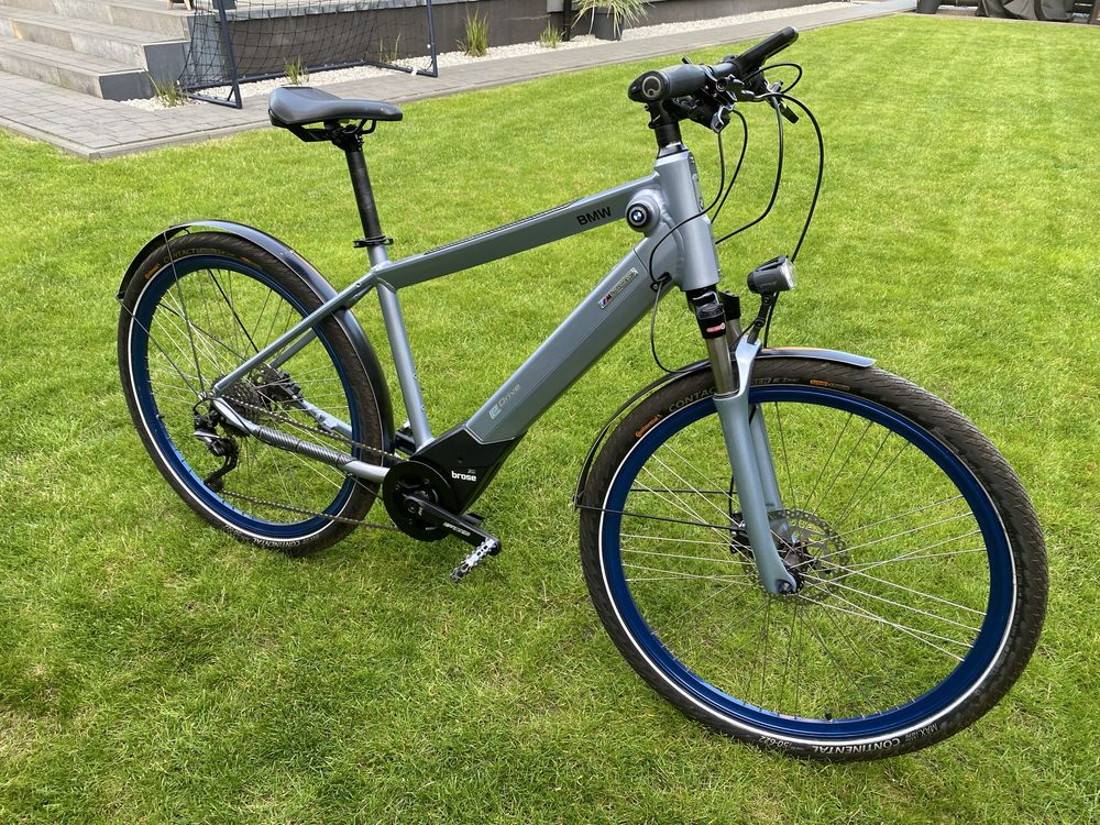 Rower elektryczny BMW Active hybrid ebike Brose rama M