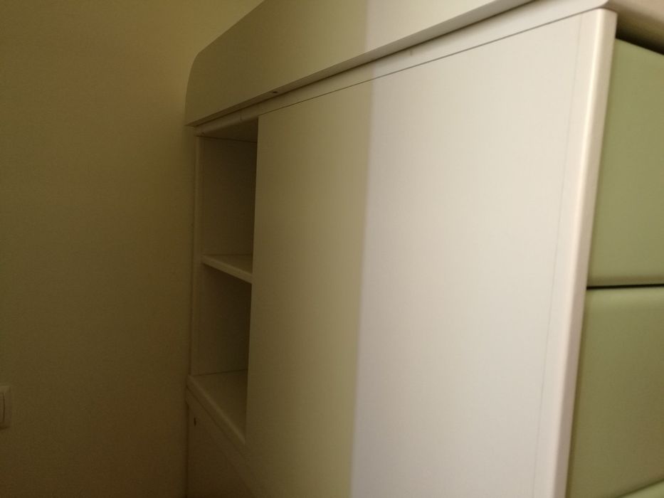 Berço-cama convertível com gavetas/cama extra 70x140 cm