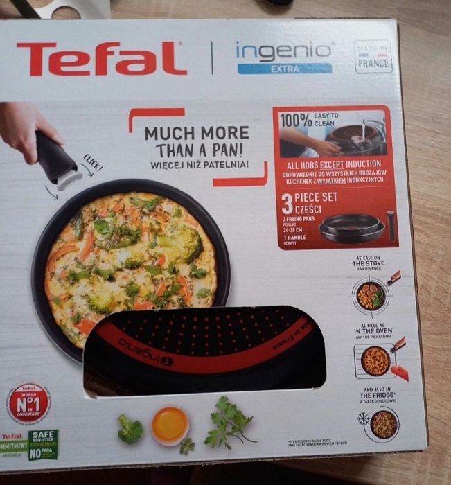 Patelnie 2szt tefal