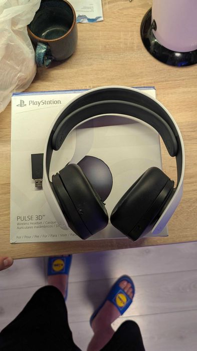 SONY PULSE 3D słuchawki