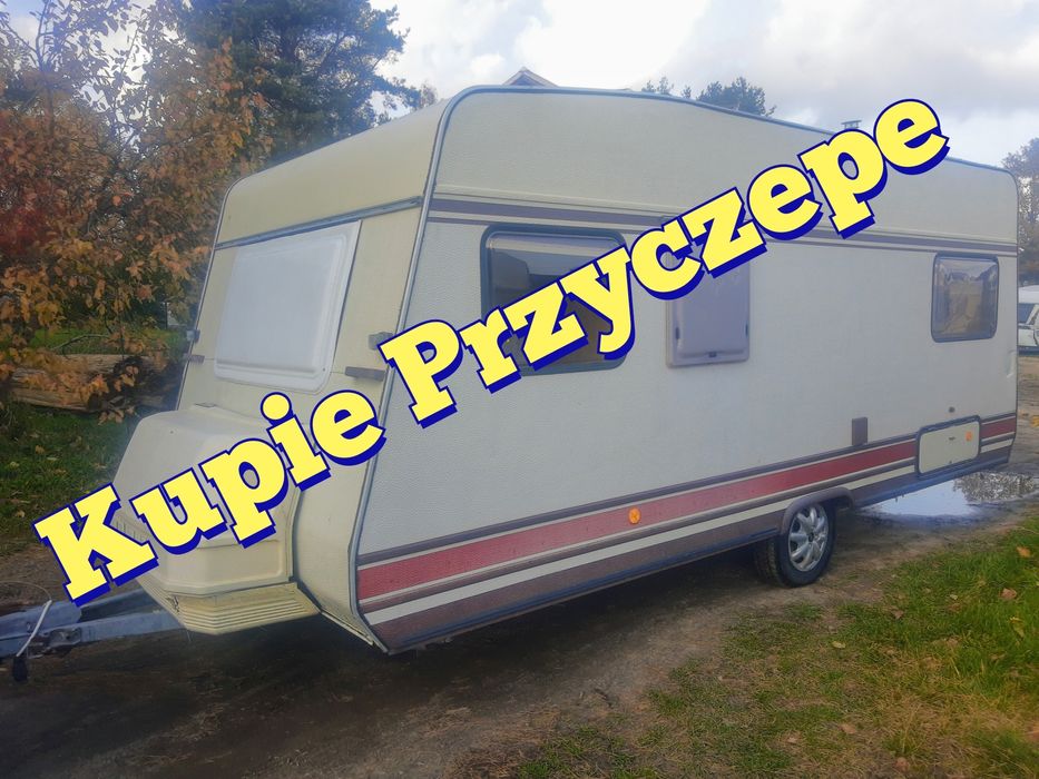 Skup przyczepa kempingowa CAŁE POMORSKIE I OKOLICE