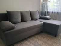 Sprzedam: IKEA ANGSTA 3-osobowa sofa z szezlongiem, szara