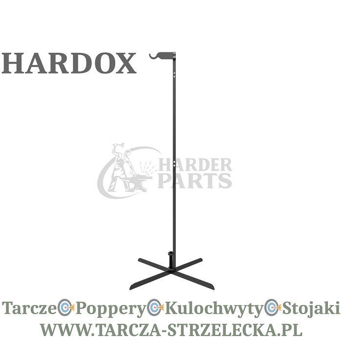 Stojak hak na tarcze strzeleckie 150cm składany HARDOX 550
