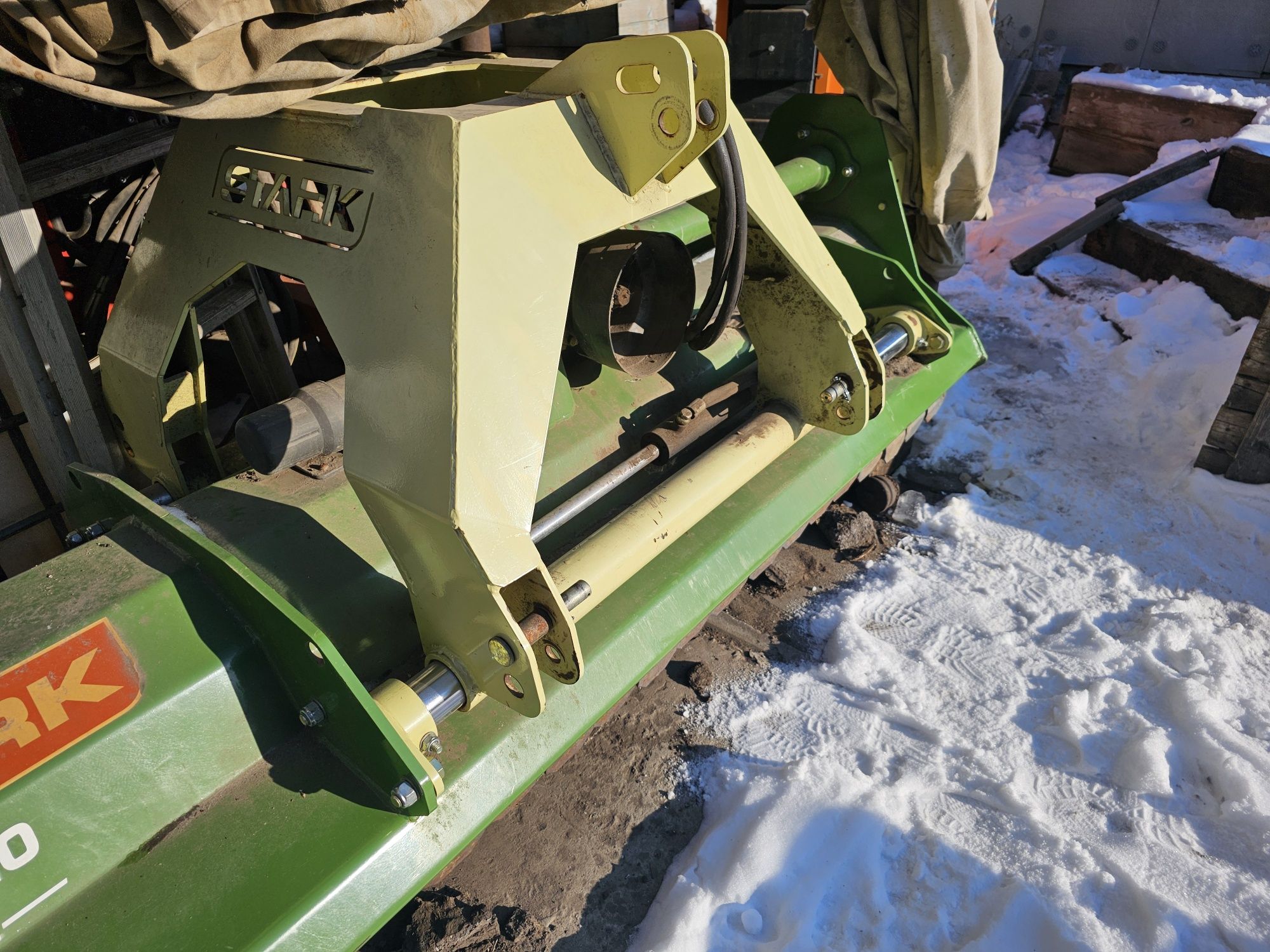 Косилка-дробилка/мульчирователь Stark KDX 220 PROFI