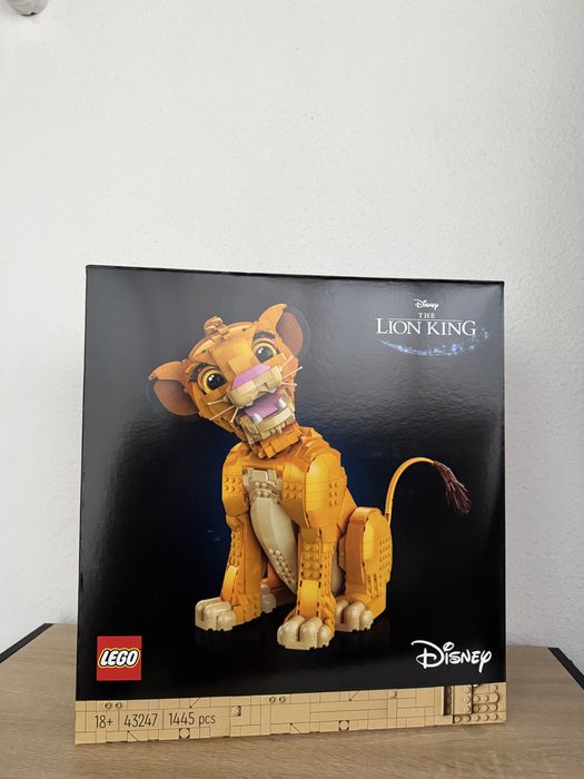 LEGO simba rei leão - novo